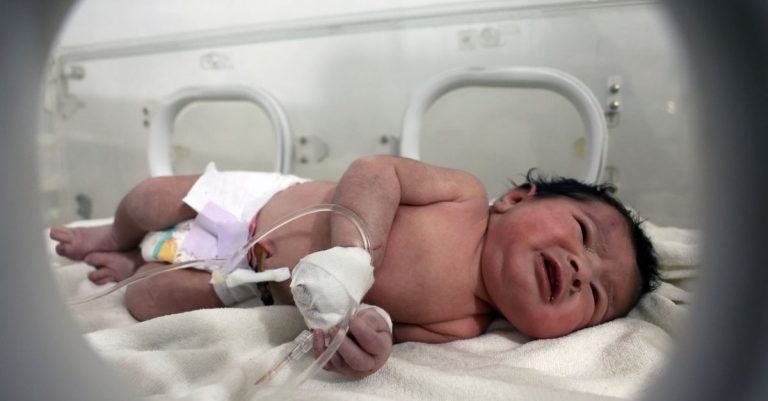 The Newborn Baby Found In The Rubble Is Fine - Buzzer