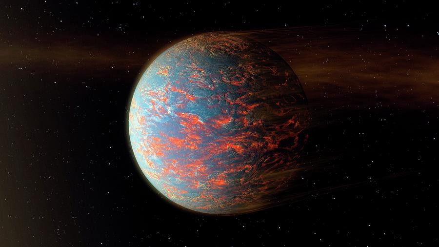 A rocky planet with an atmosphere is discovered - Buzzer